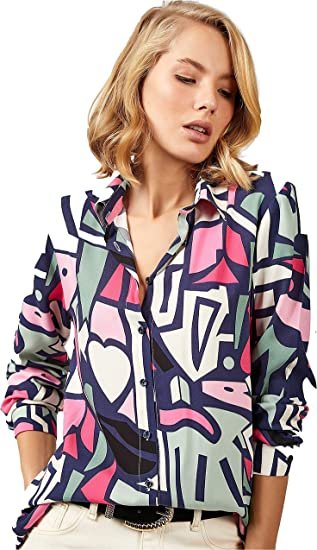 Blouses for Women Fashion, Casual Long Sleeve Button Down Shirts Tops