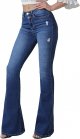 Bell Bottom Jeans for Women High Waisted Flare Jeans with Classic Wide Leg Ripped Denim Pants